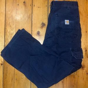 Carhartt Navy Blue Cargos